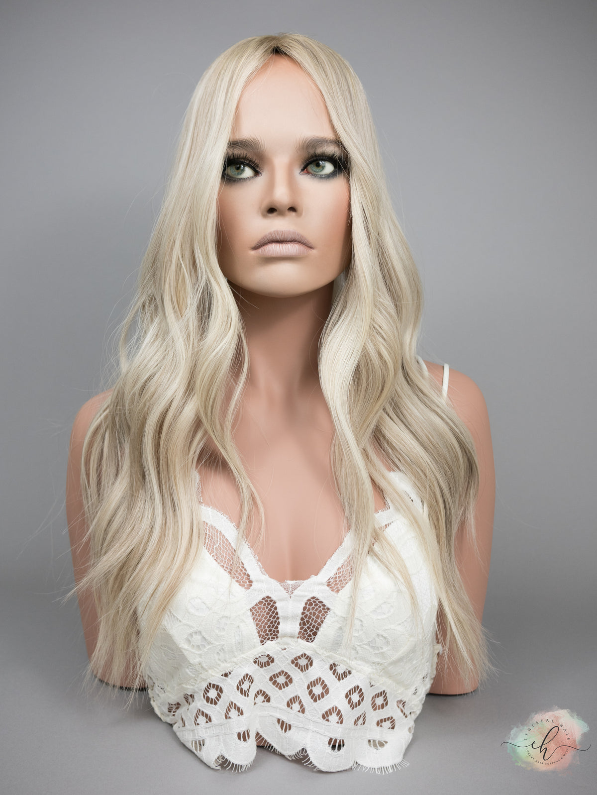 SUMMER SALE “BLAIRE" Premium Topper: Silk Top, 9x9, 24-25"