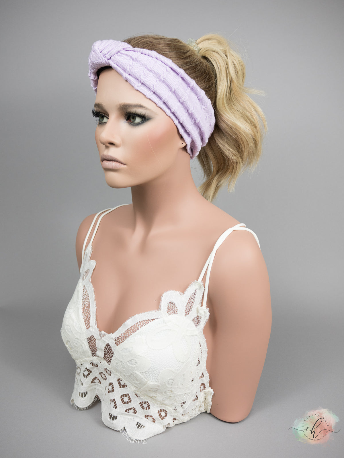 “SAGEY&quot; Premium Pony Wig: Sz. S/M, 21-22&quot;