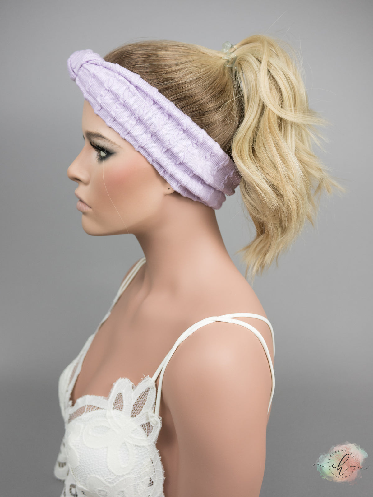 “SAGEY&quot; Premium Pony Wig: Sz. S/M, 21-22&quot;