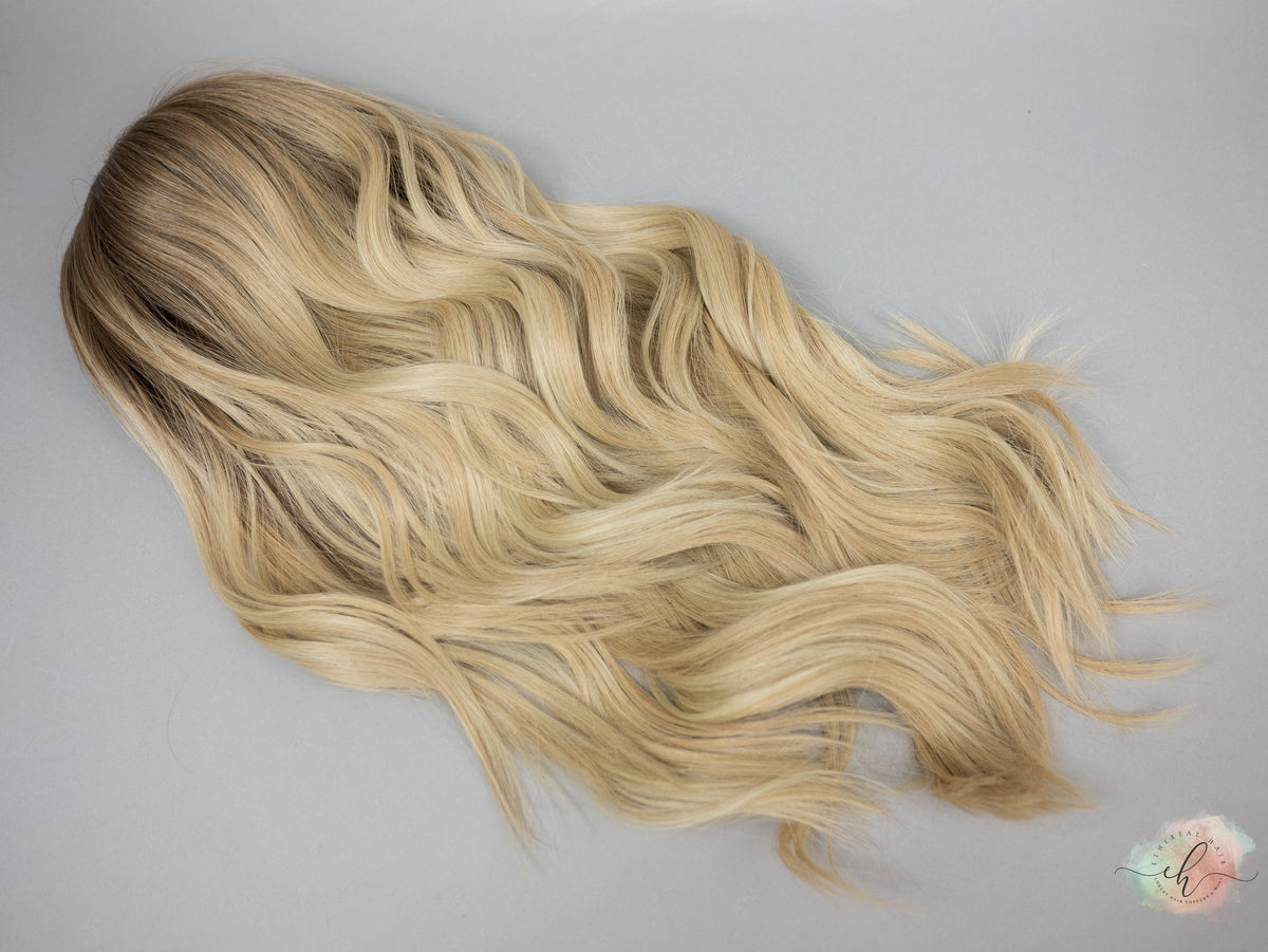 “SAGEY&quot; Premium Pony Wig: Sz. S/M, 21-22&quot;