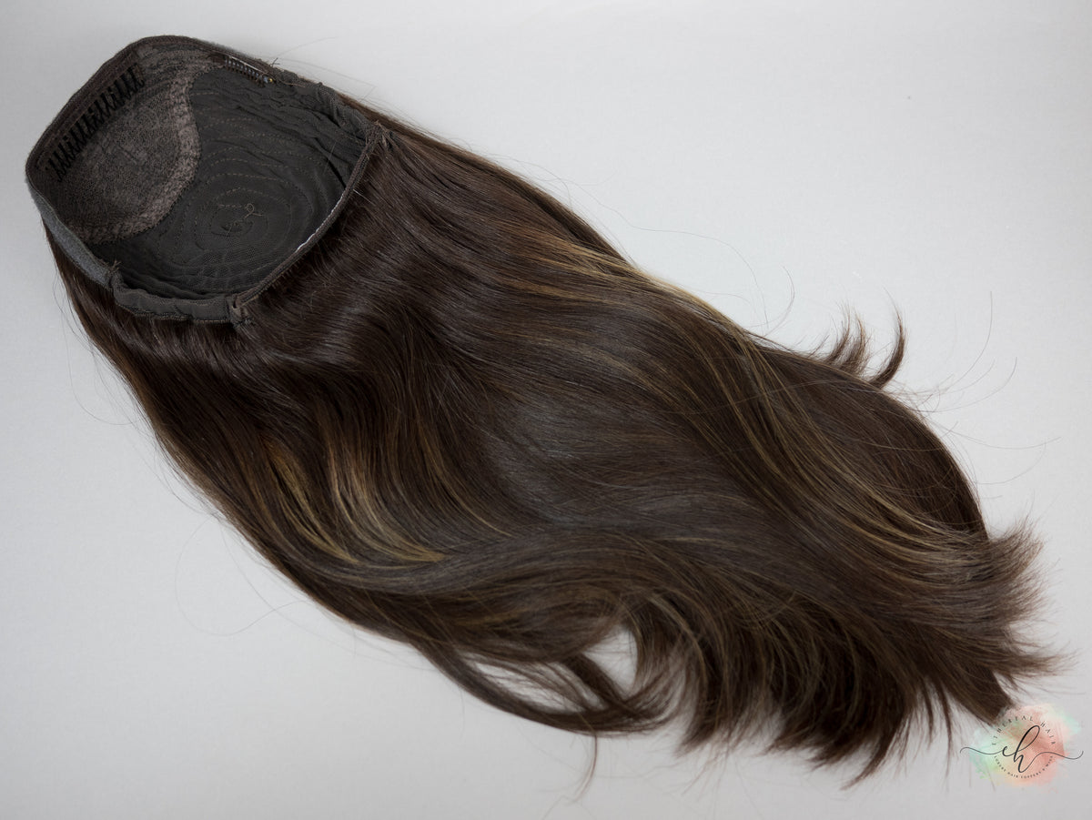 SUMMER SALE “PIA" Premium Pony Wig: Sz. S/M, 24"