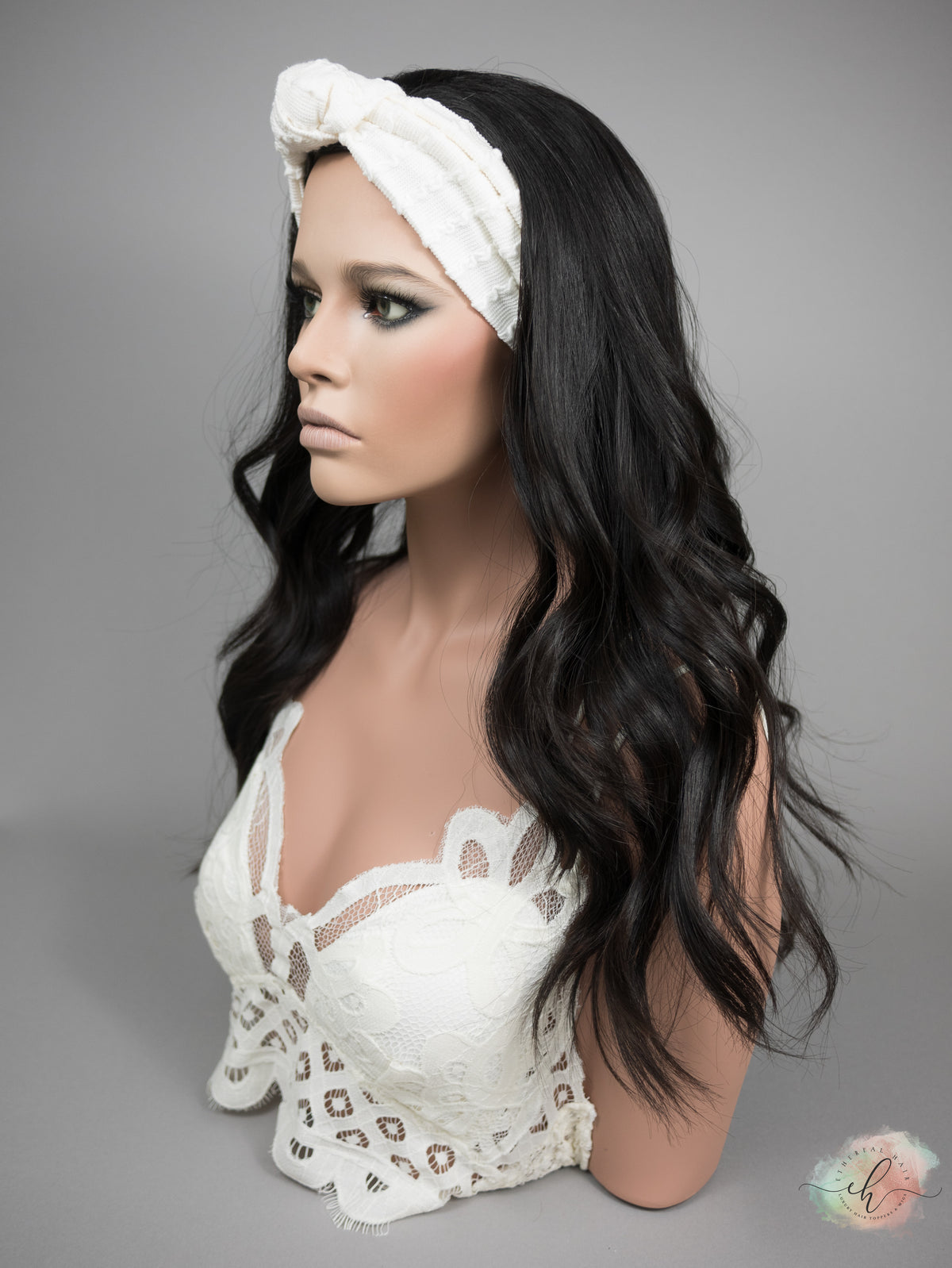 “RAVEN" Premium Pony Wig: Sz. S, 23-24"