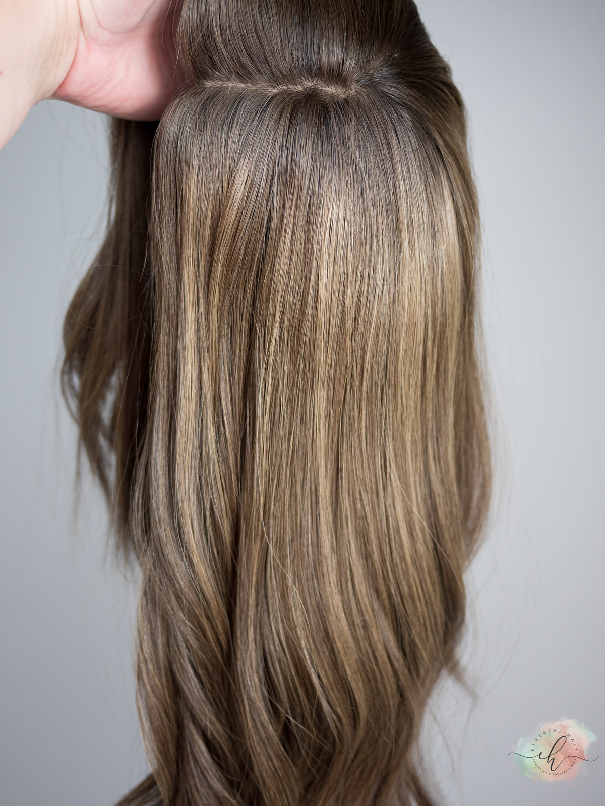 SUMMER SALE “RILEY" Exquisite Wig: Silk Top, Sz. M, 18-19"