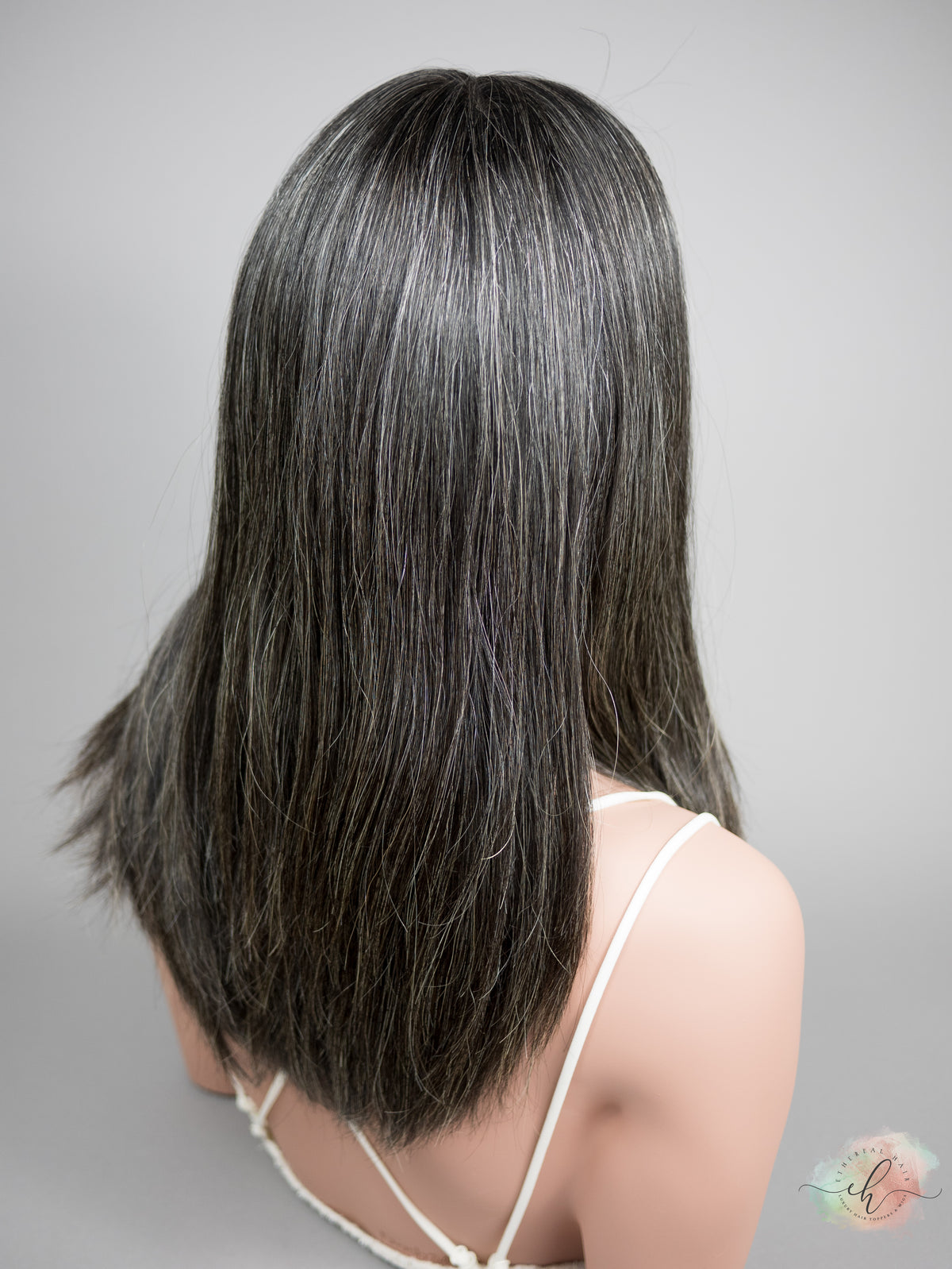 SUMMER SALE “ELENA" Exquisite Wig: Silk Top, Sz. M, 18-19"