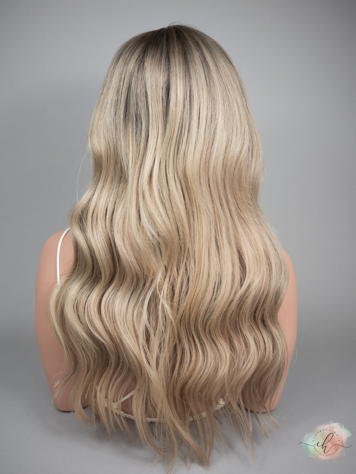 SUMMER SALE “SANDY BUM" Exquisite Wig: Lace Top, Sz. S, 24"