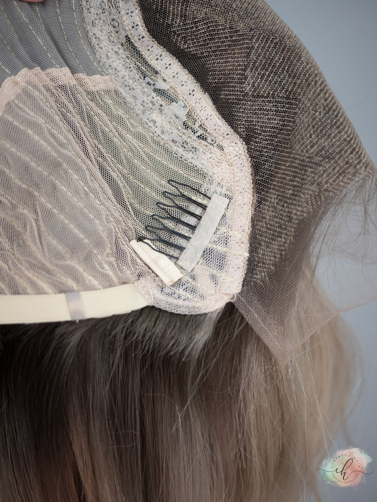 SUMMER SALE “SANDY BUM" Exquisite Wig: Lace Top, Sz. S, 24"