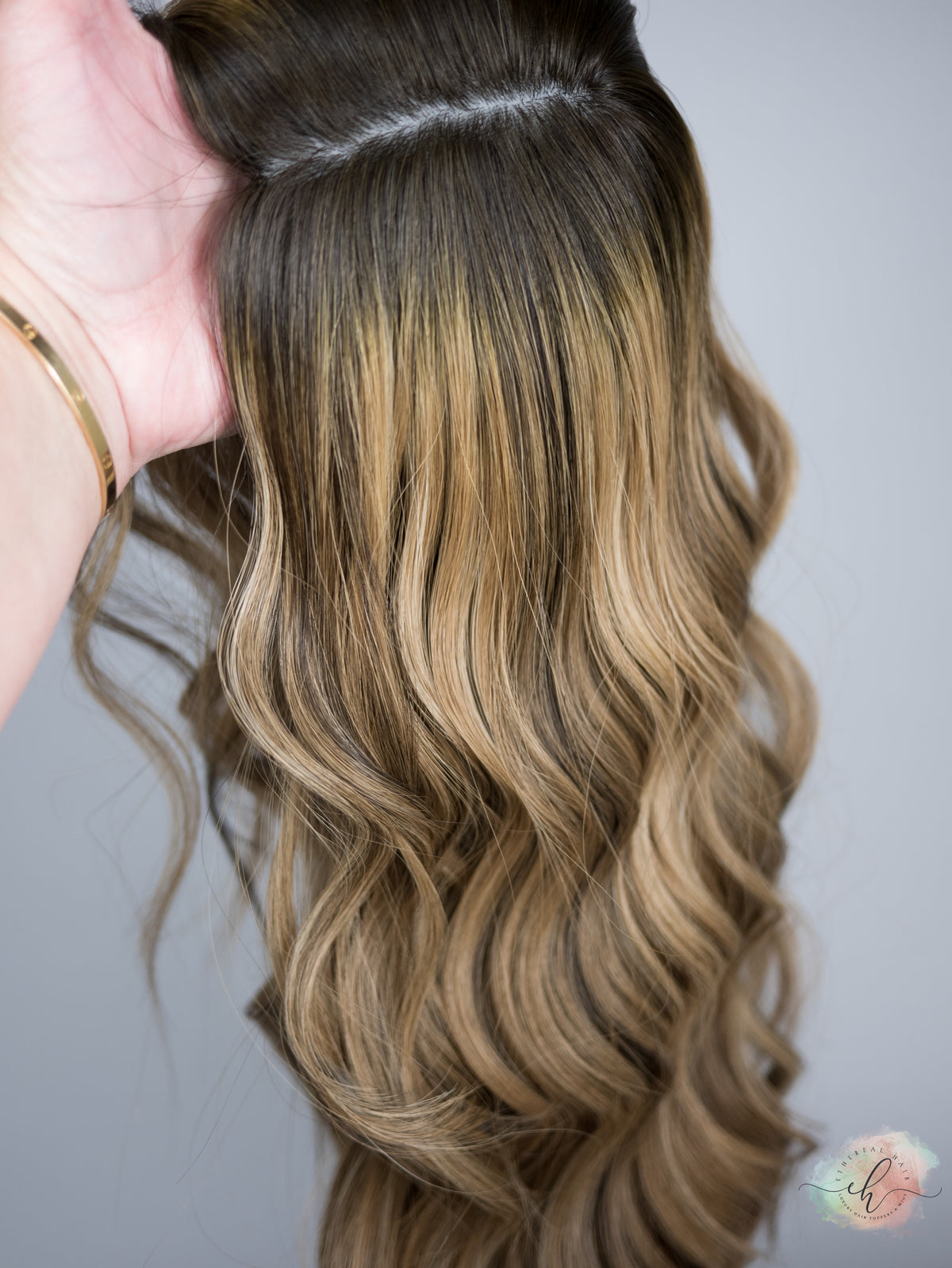 &quot;HAYDEN&quot; Premium Topper: Silk Top, 9x9, 23&quot;, High Density