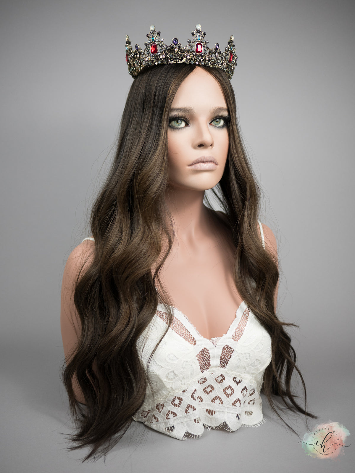 “WILDERNESS CALLING&quot; Exquisite Topper: Silk Top, 8x8, 26-27&quot;