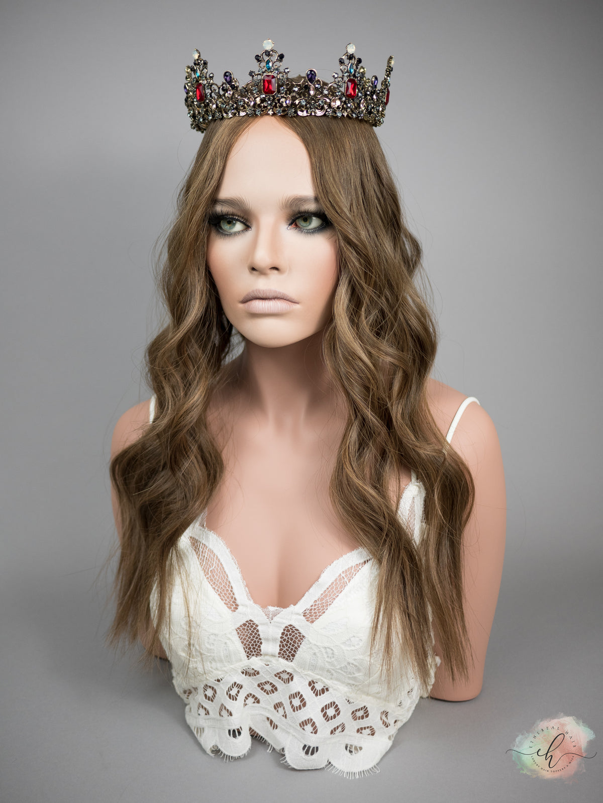 “ALWAYS CLASSY" Exquisite Topper: Silk Top, 8x8, 23"