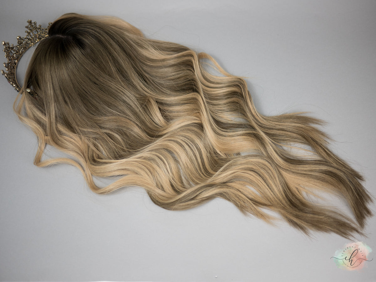 “HOT TODDY&quot; Exquisite Topper: Silk Top, 9x9, 26-27&quot;