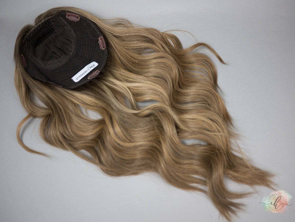 “TINSLEY&quot; Premium Topper: Silk Top, 9x9, 25&quot;, High Density