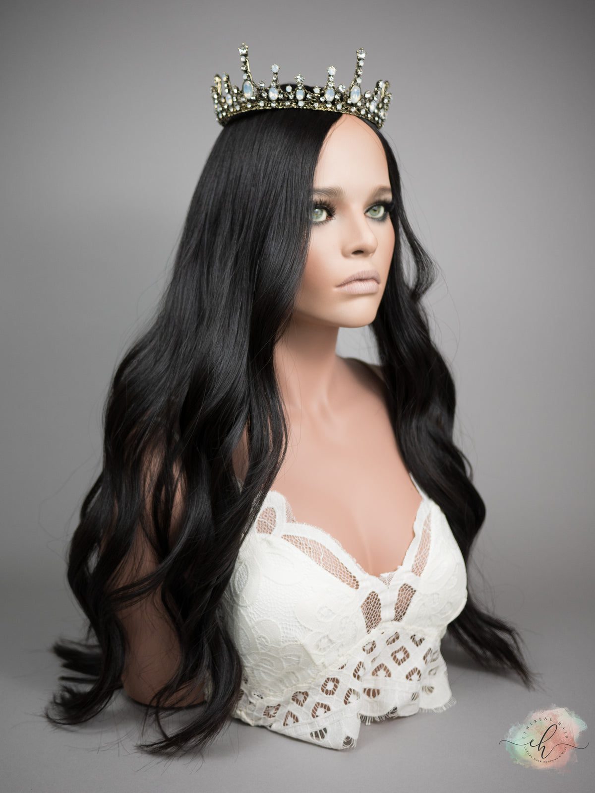 “RAVEN" Premium Topper: Silk Top, 9x9, 28"