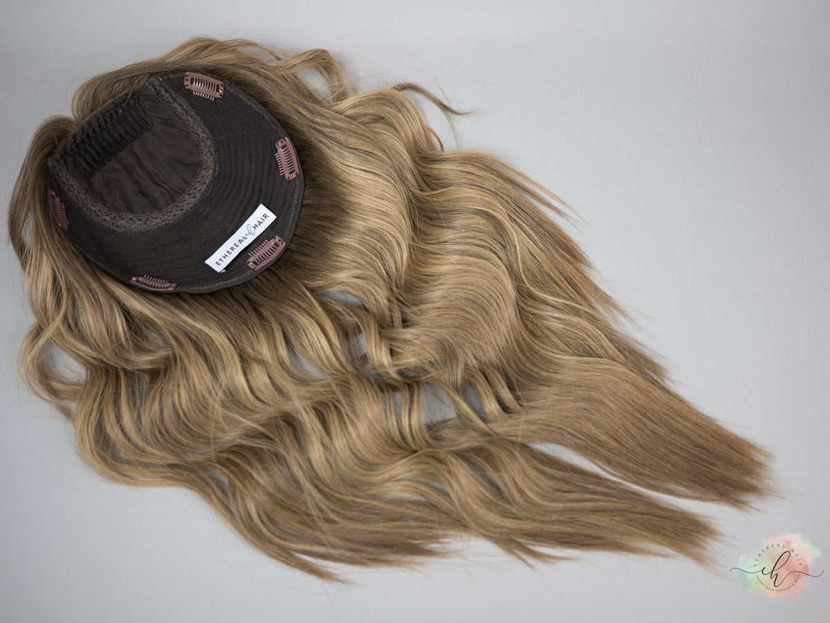 “TINSLEY&quot; Premium Topper: Silk Top, 9x9, 22&quot;, High Density