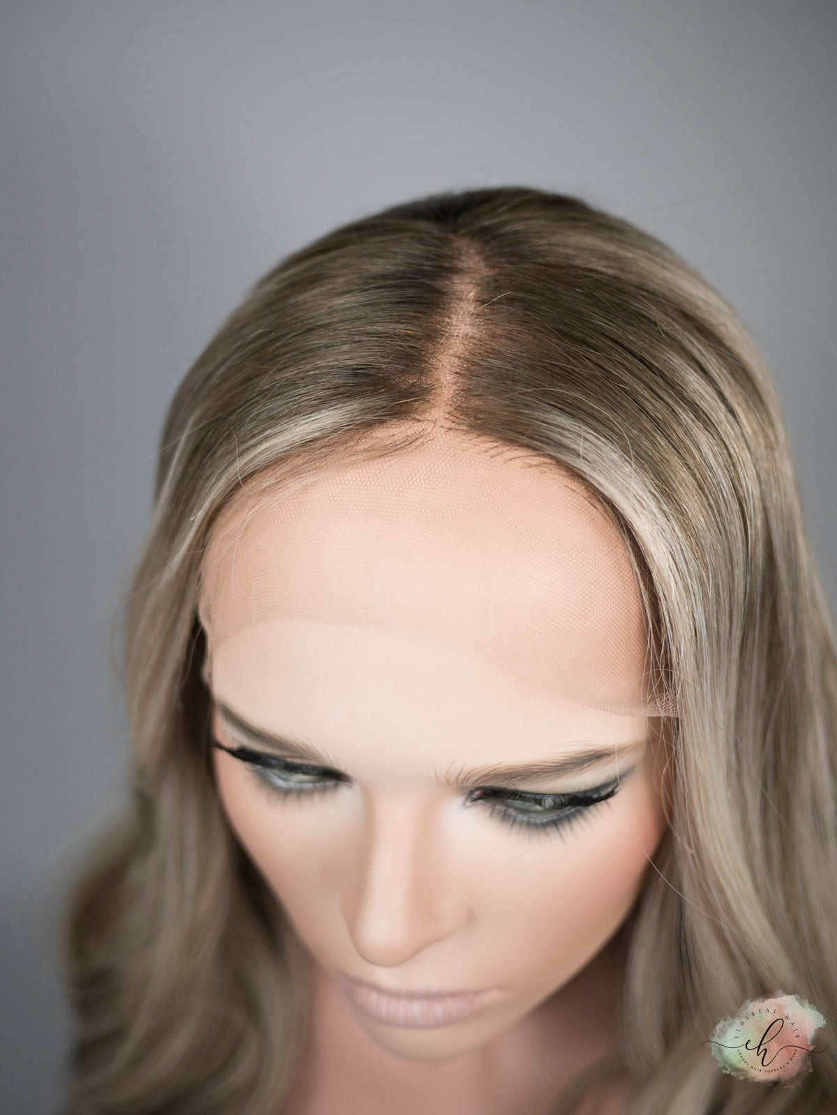 “SPELLBOUND&quot; Exquisite Wig: Lace Top, Sz. M, 21-22&quot;