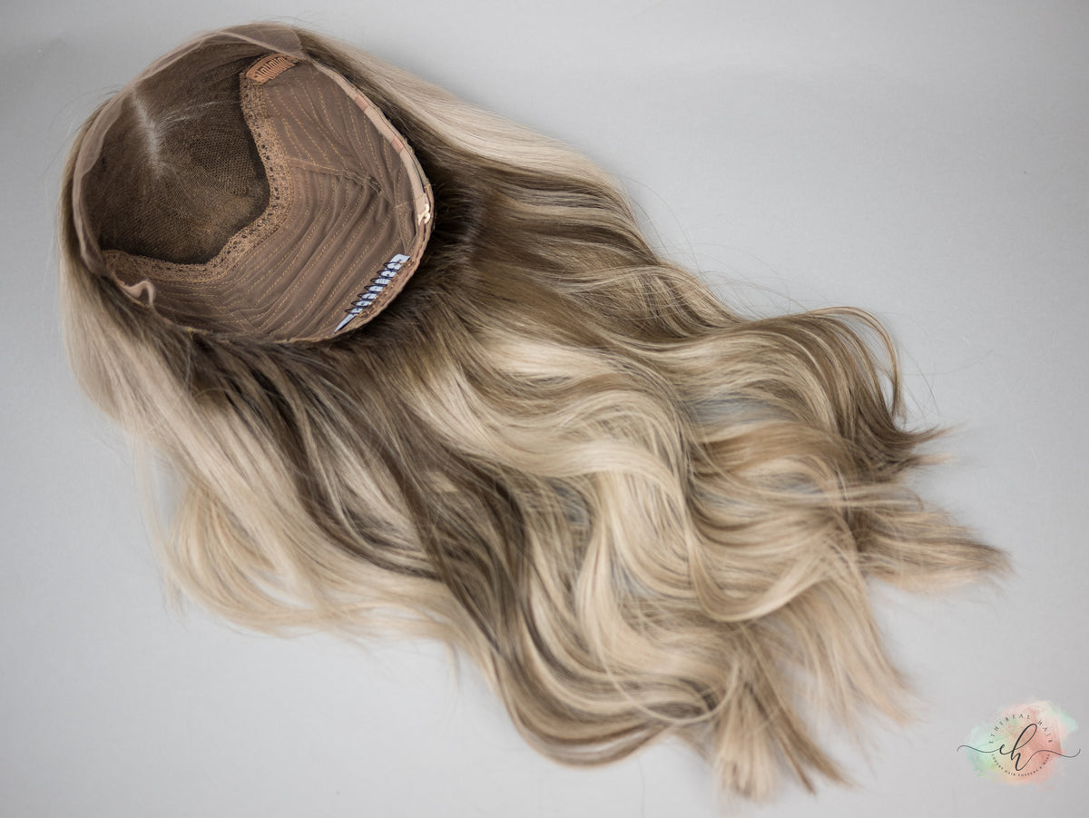 “SPELLBOUND&quot; Exquisite Wig: Lace Top, Sz. M, 21-22&quot;