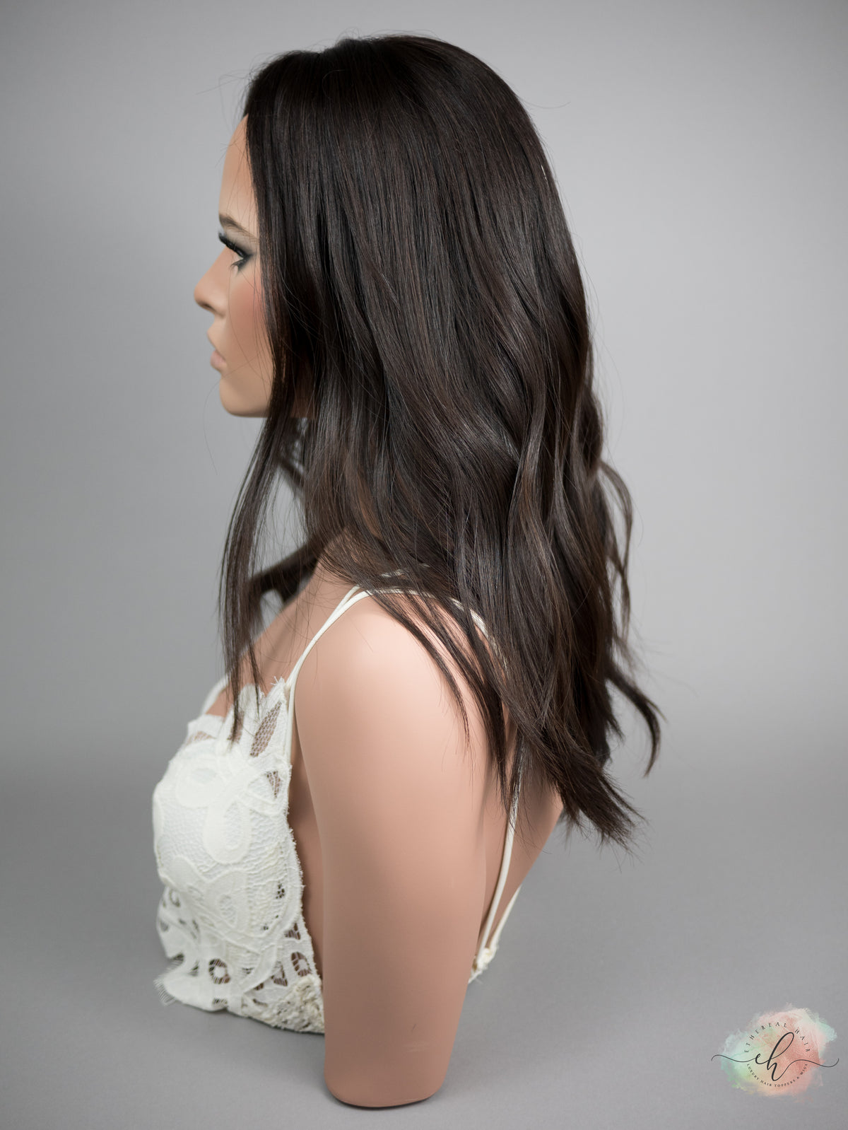 “LARK&quot; Premium Topper: Closed Lace Top, 8x8, 19-20&quot;