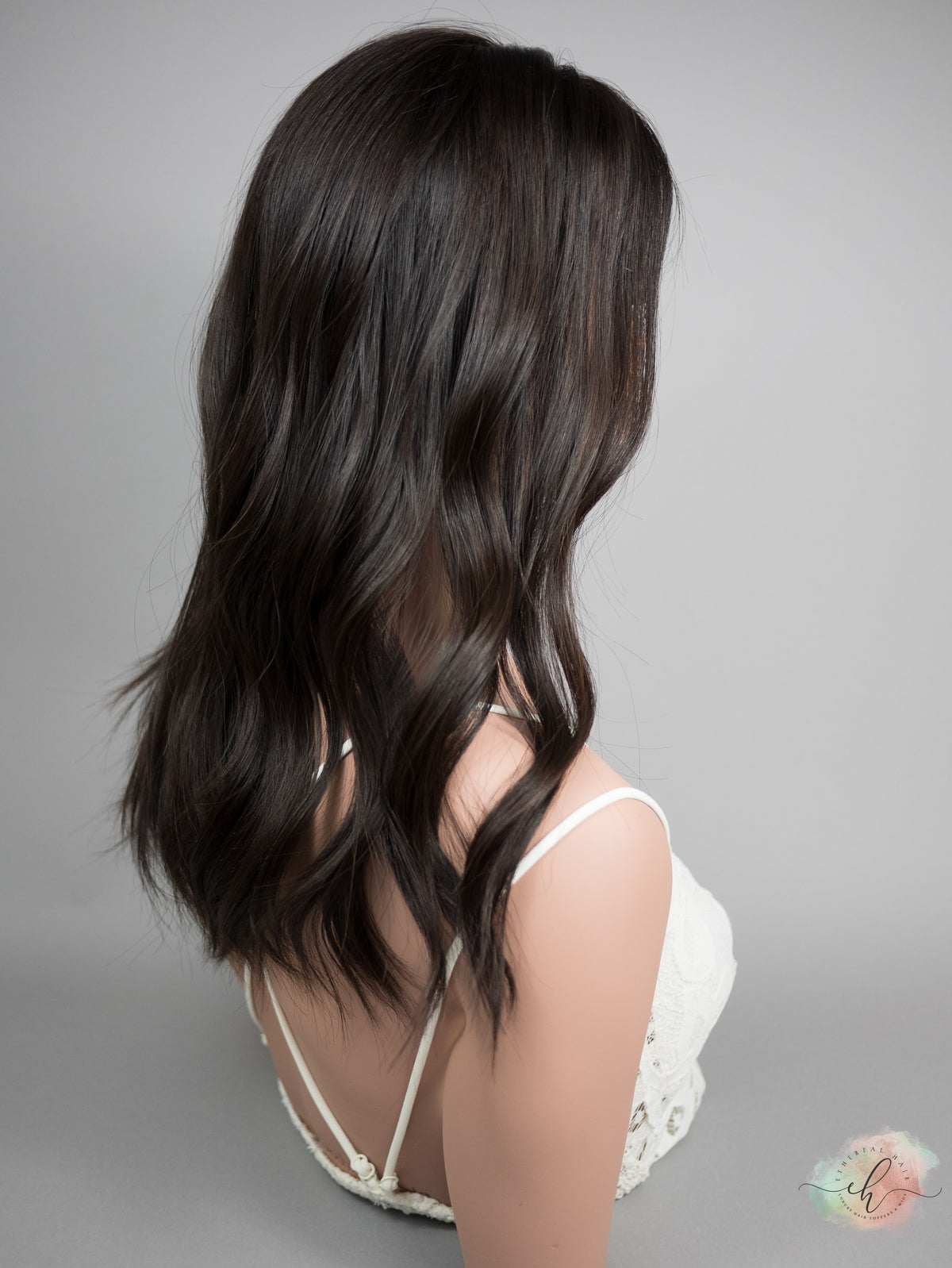 “LARK&quot; Premium Topper: Closed Lace Top, 8x8, 19-20&quot;