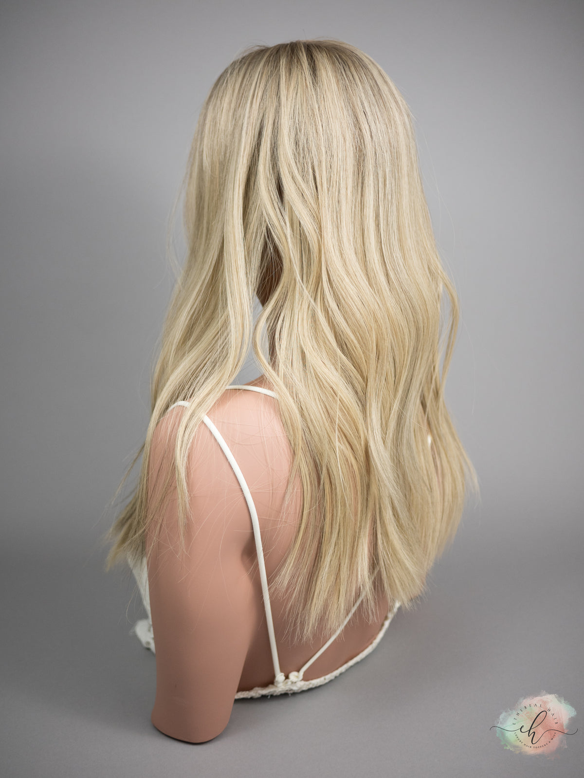 “LOLA&quot; Premium Topper: Closed Lace Top, 8x8, 18-20&quot;