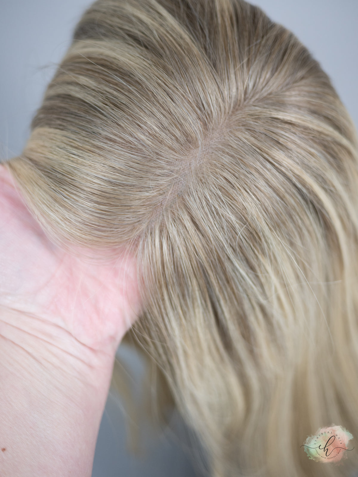 “LOLA&quot; Premium Topper: Closed Lace Top, 8x8, 18-20&quot;