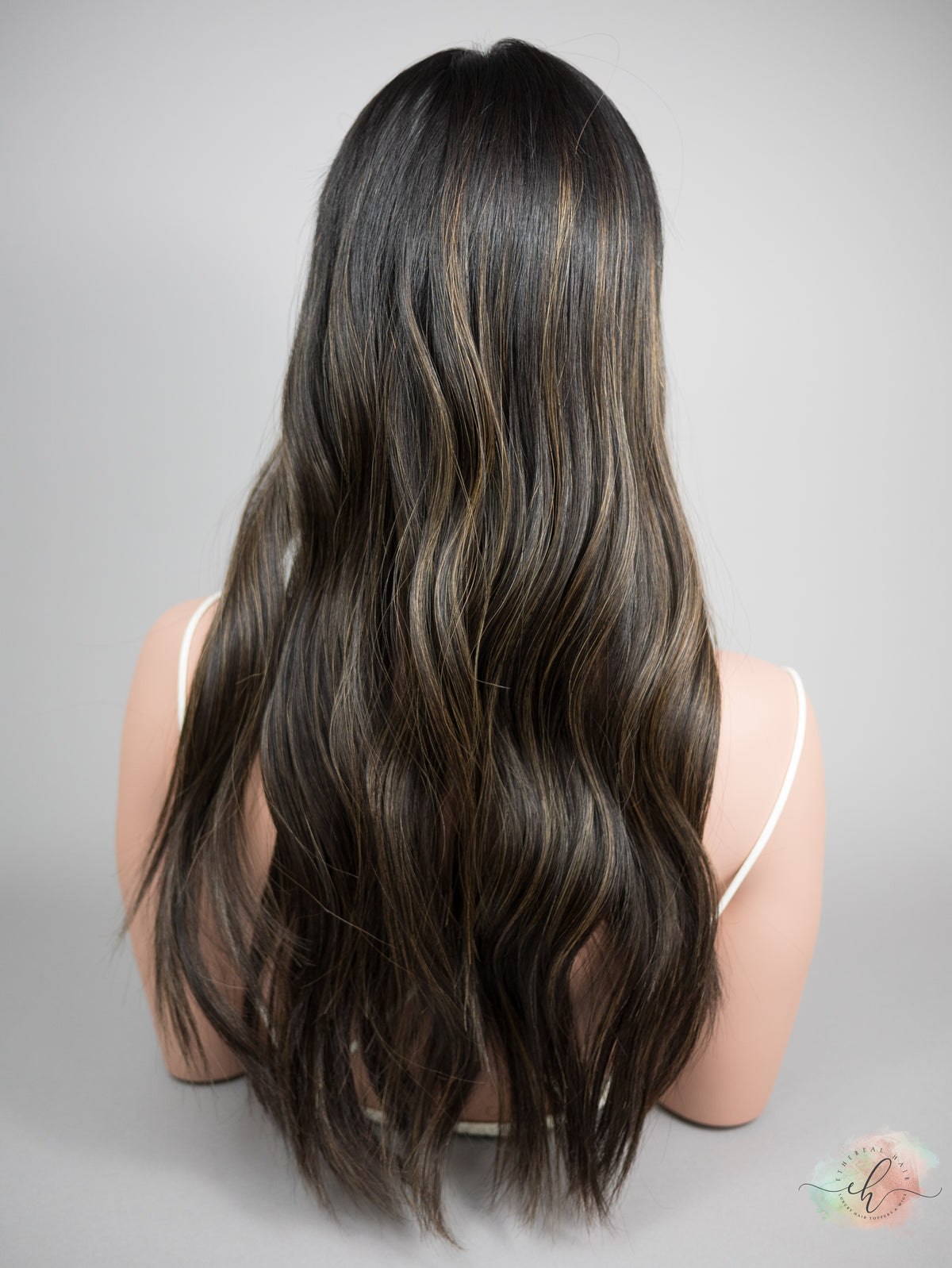 “RHIANNON HIGHLIGHT&quot; Premium Topper: Closed Lace Top, 8x8, 23-24&quot;