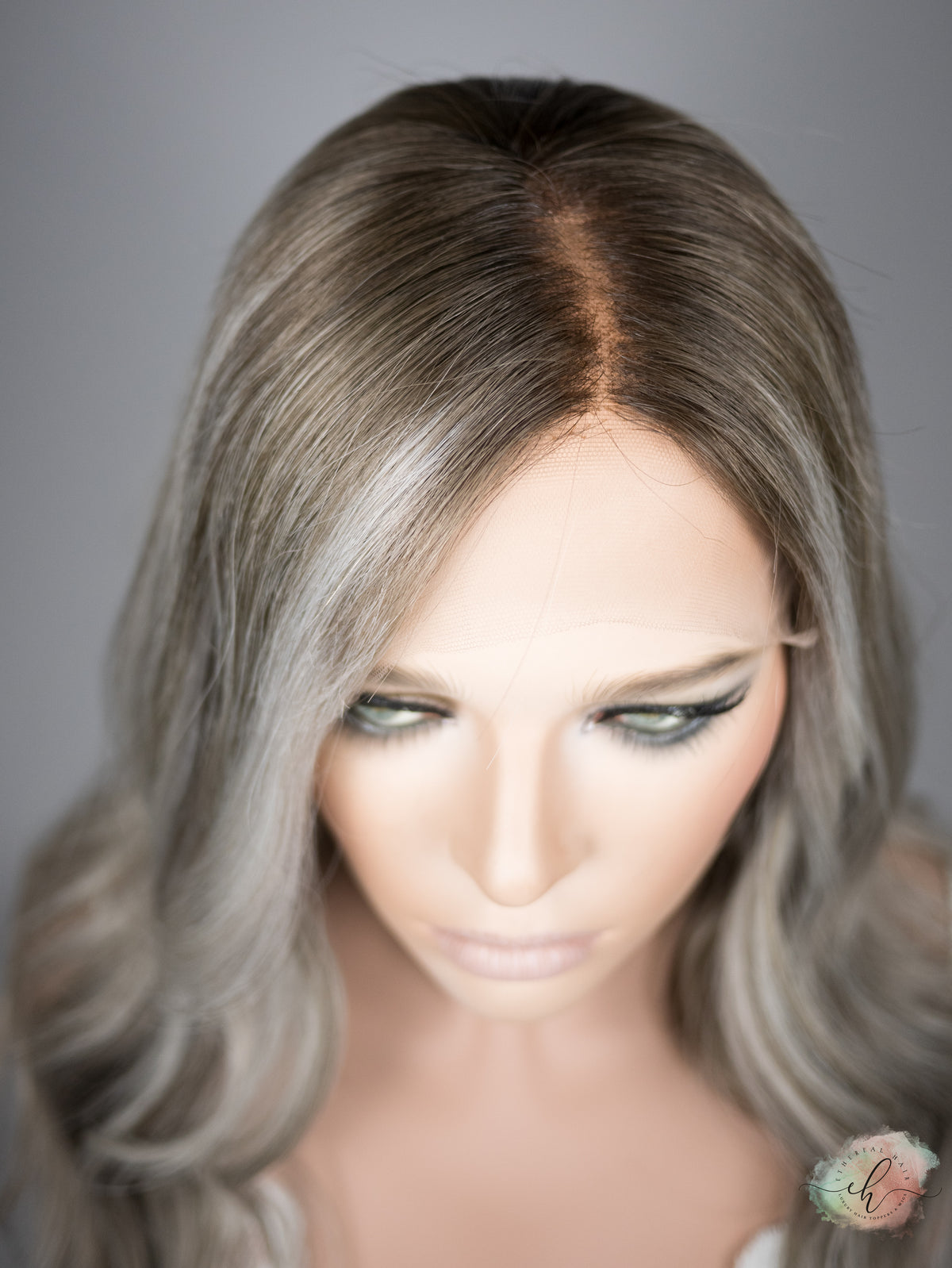 “COOL SUMMER&quot; Exquisite Wig: Lace Top, Sz. M, 22-23