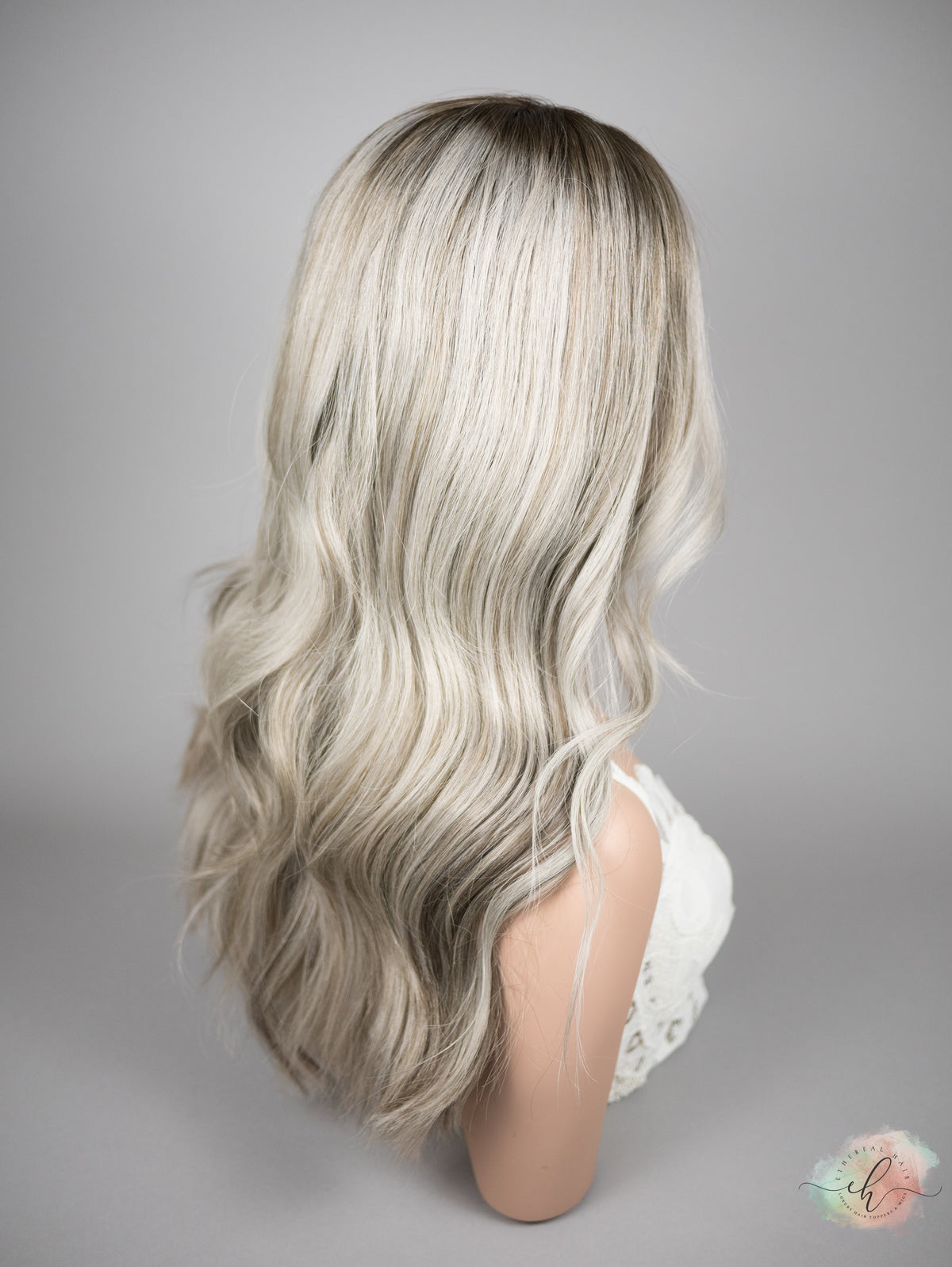 “COOL SUMMER&quot; Exquisite Wig: Lace Top, Sz. M, 22-23