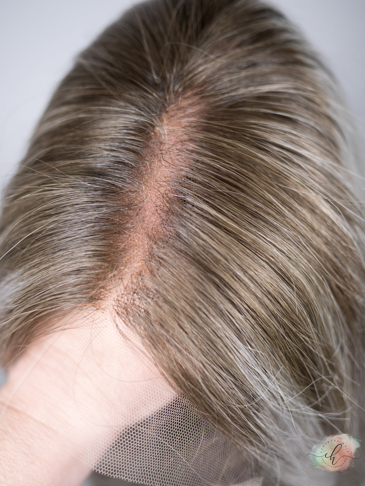 “COOL SUMMER&quot; Exquisite Wig: Lace Top, Sz. M, 22-23