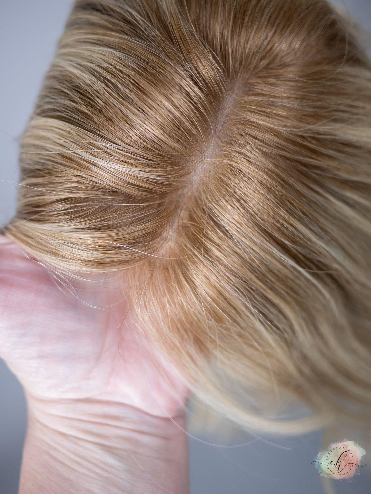 “SOLANA&quot; Premium Topper: Closed Lace Top, 8x8, 15-17&quot;