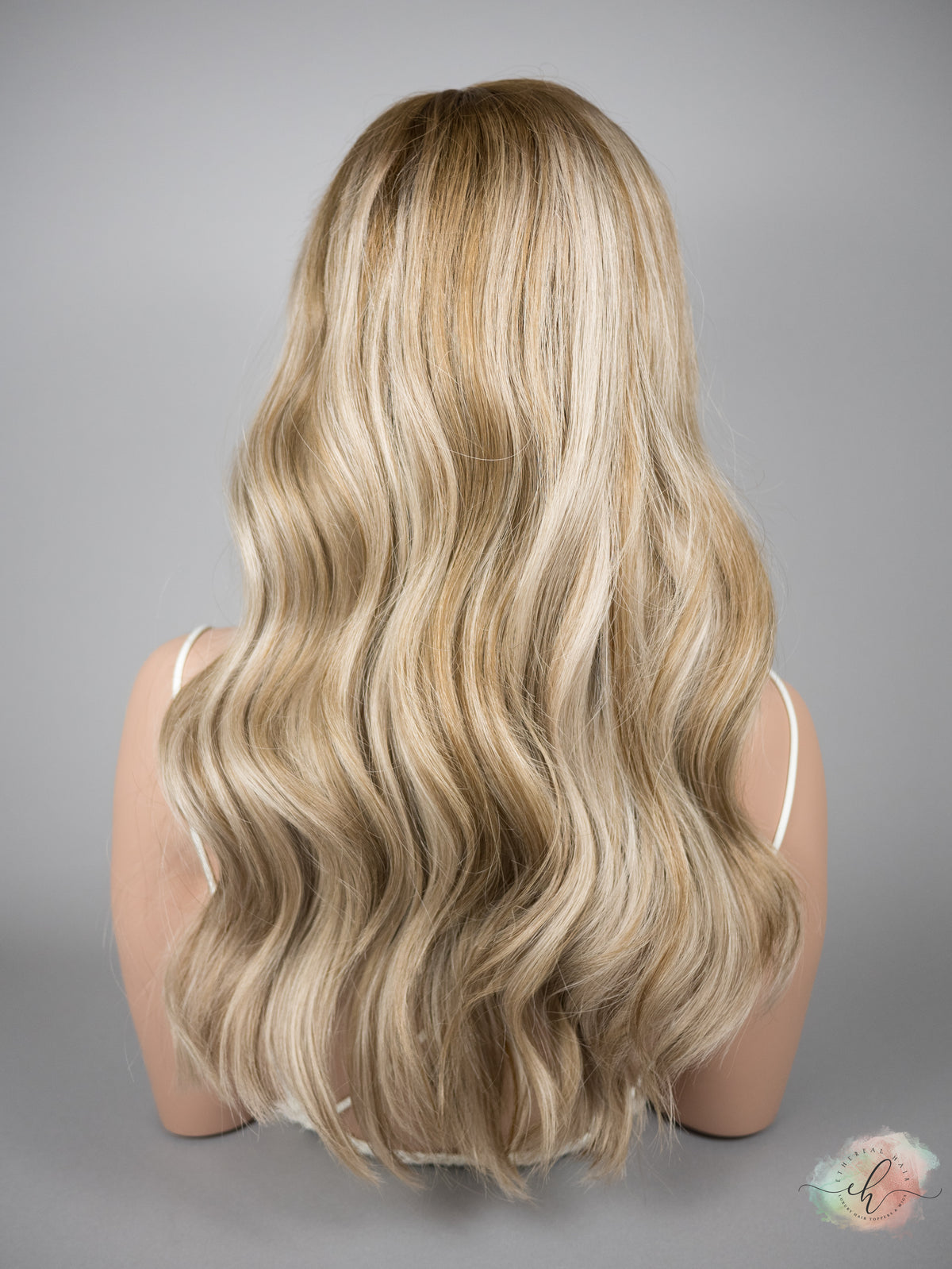 “THE BEES KNEES&quot; Exquisite Wig: Lace Top, Sz. M, 22-23&quot;