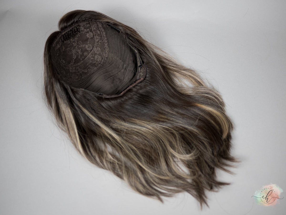 “STRAIGHT TO IT&quot; Exquisite Wig: Silk Top, Sz. M, 18&quot;