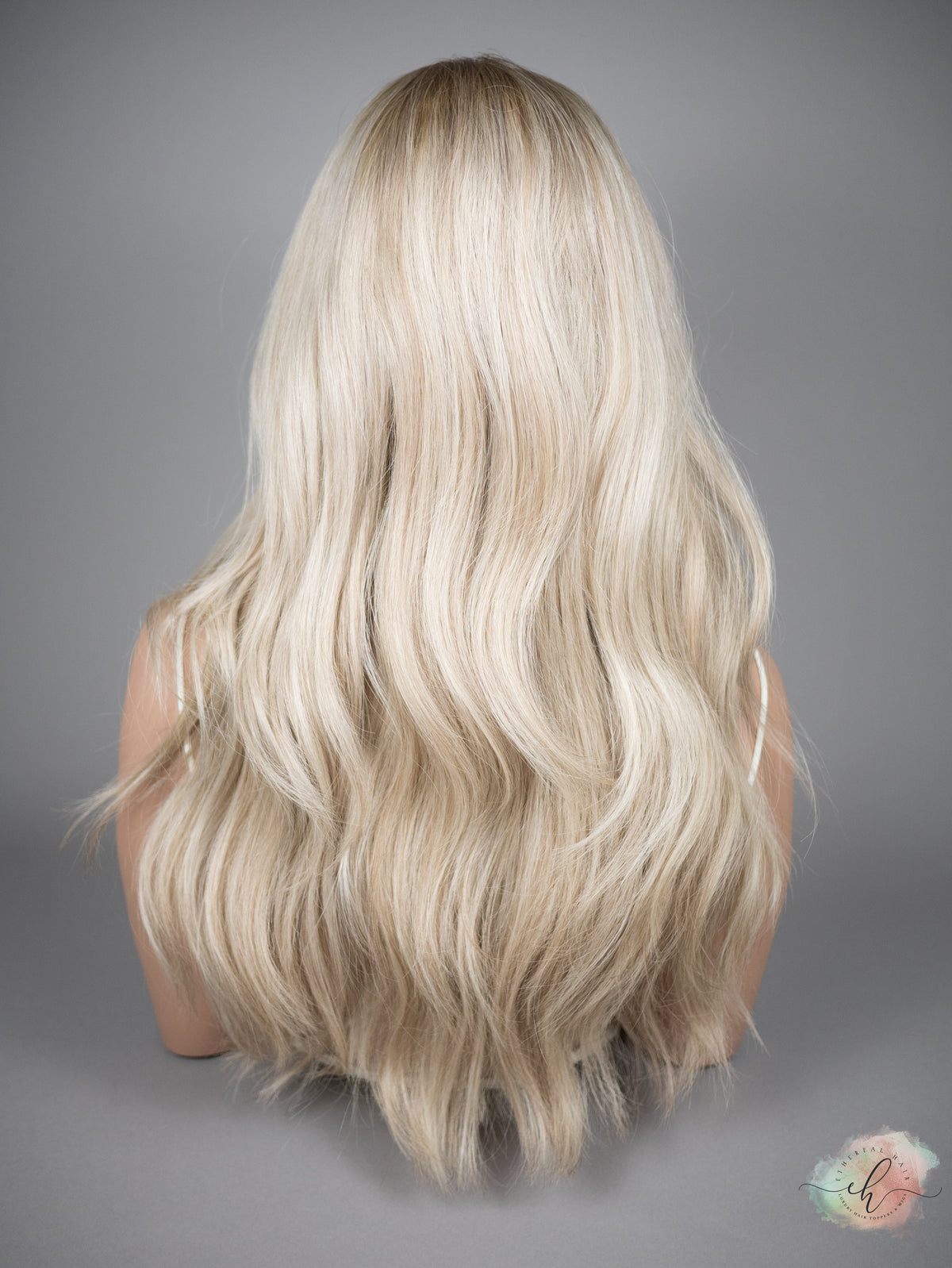 “SUMMER BREEZE&quot; Exquisite Wig: Silk Top Lace Front, Sz. M, 23-24&quot;