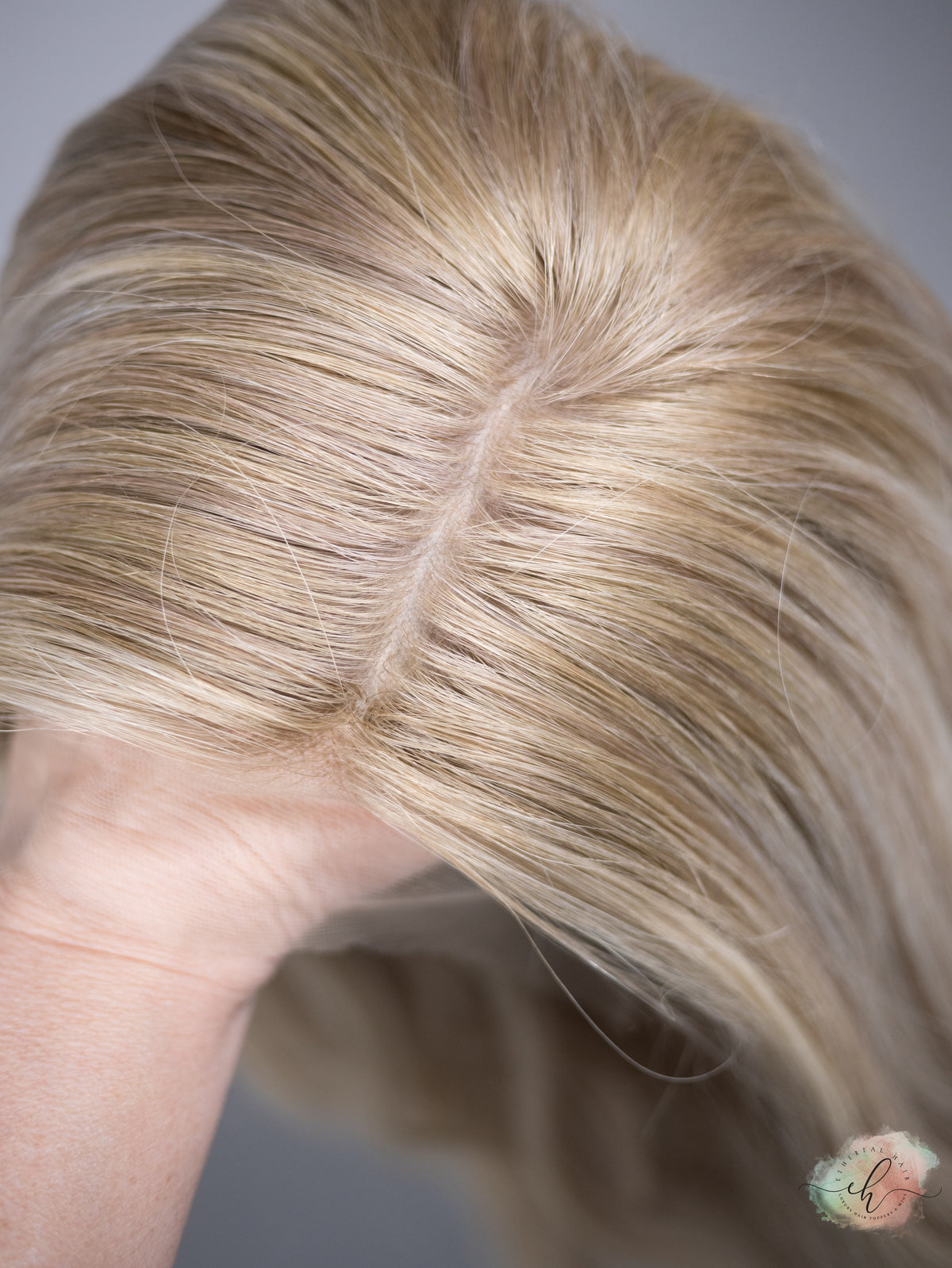 “SUMMER BREEZE&quot; Exquisite Wig: Silk Top Lace Front, Sz. M, 23-24&quot;