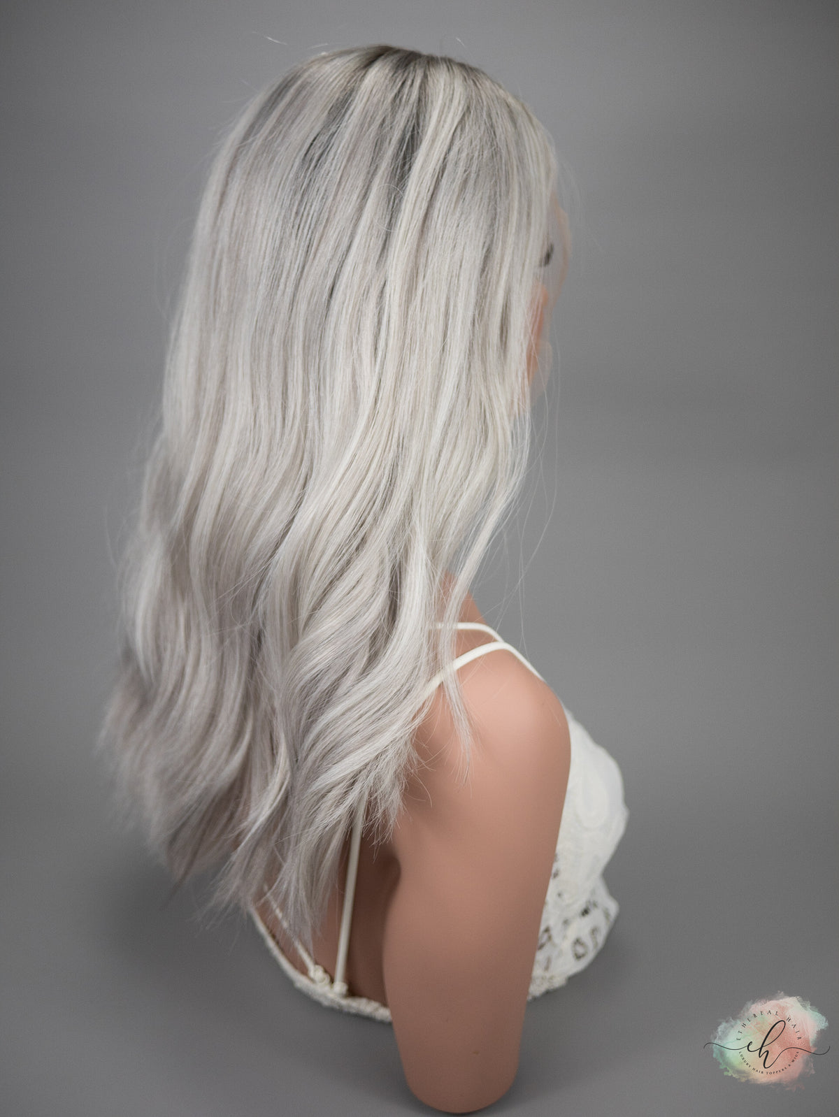 “RIVER&quot; Premium Wig: Lace Top, Sz. S/M, 20-21&quot;
