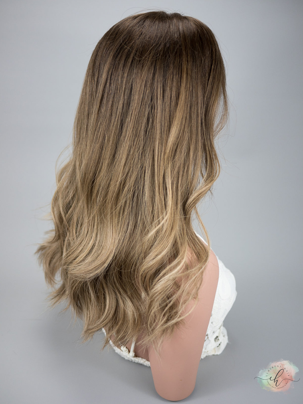 FINAL SALE “PRISCILLA&quot; Premium Wig: Lace Top, Sz. M/L, 19-20&quot;