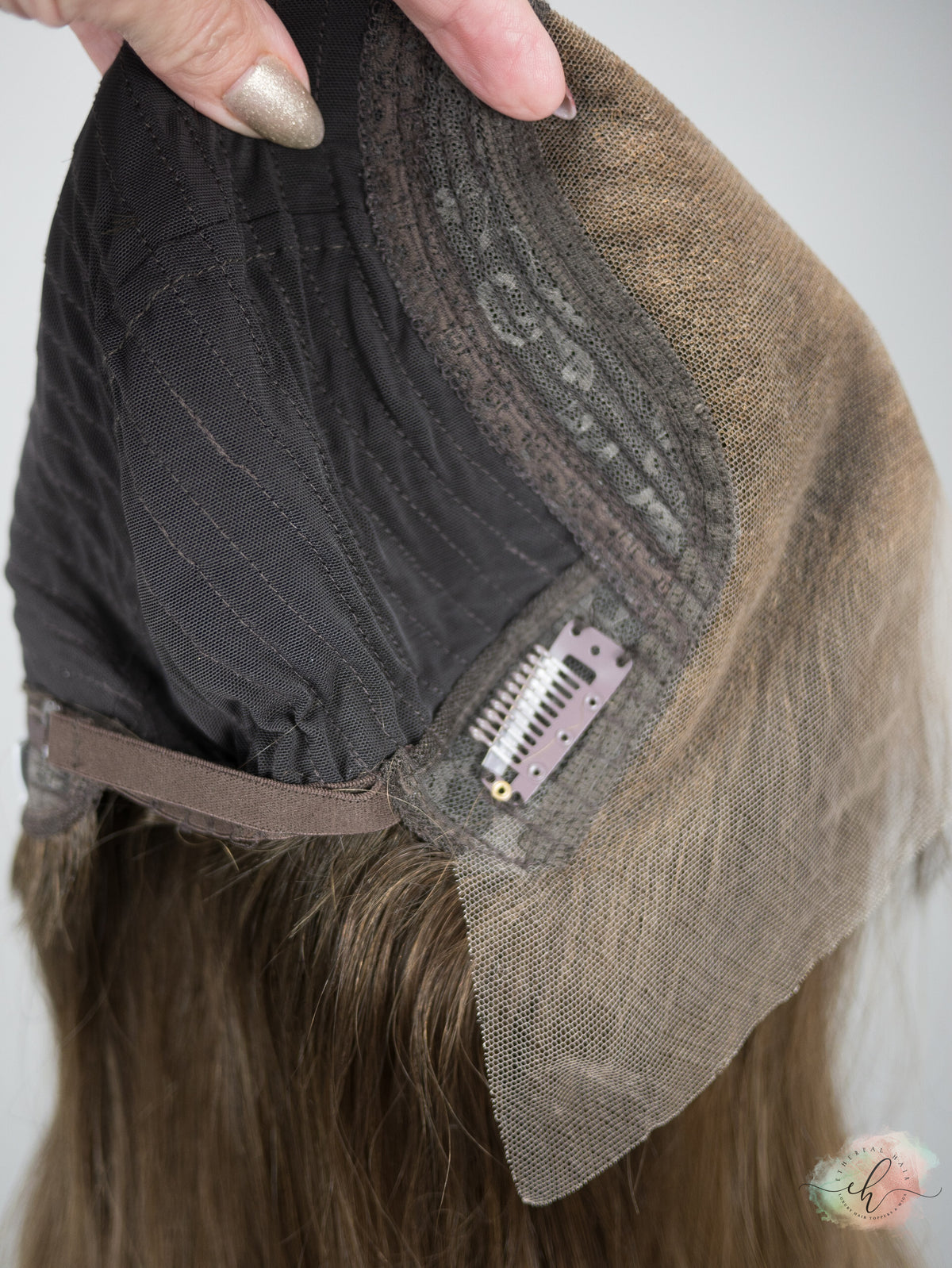 FINAL SALE “PRISCILLA&quot; Premium Wig: Lace Top, Sz. M/L, 19-20&quot;