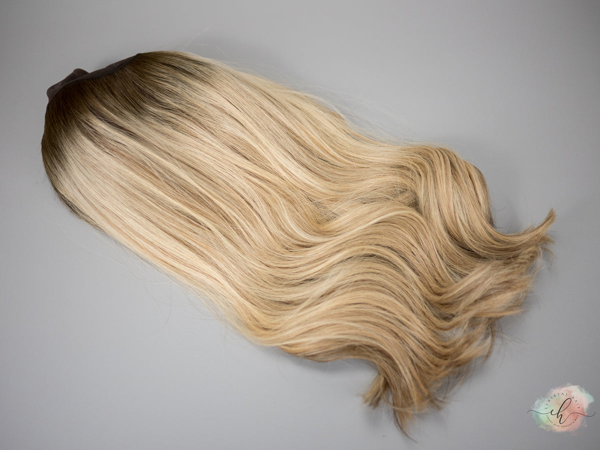 “JOY&quot; Premium HAT FALL Wig: Sz. M, 21&quot;