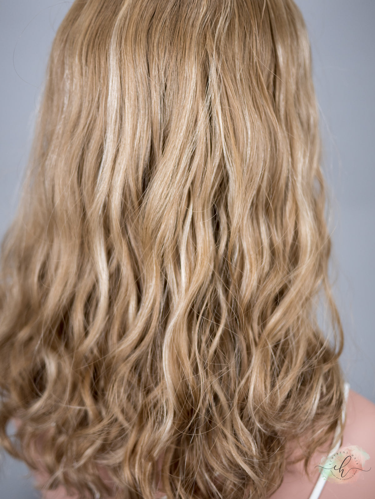 “LIZZY&quot; Premium Topper: Silk Top, 8x8, 17&quot;, WAVY