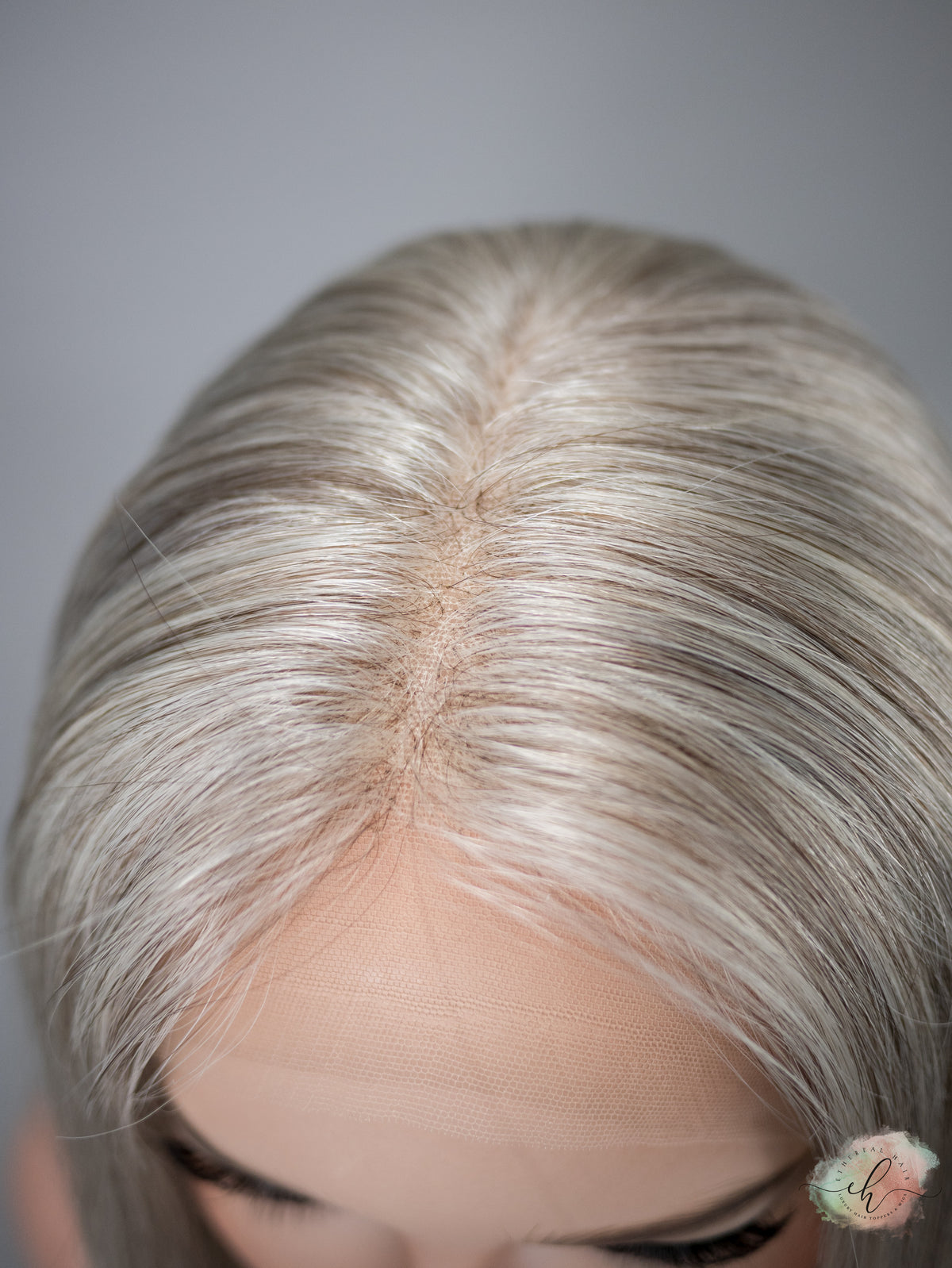 FINAL SALE “STERLING&quot; Premium Wig: Lace Top, Sz. S, 17&quot;, LONG LOB