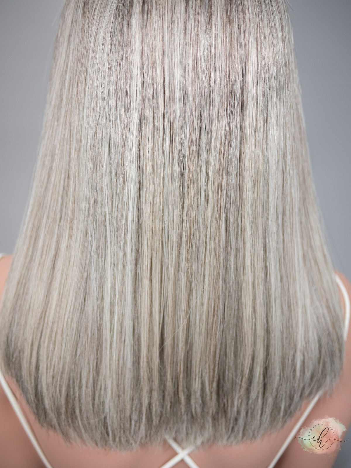 FINAL SALE “STERLING&quot; Premium Wig: Lace Top, Sz. S, 17&quot;, LONG LOB