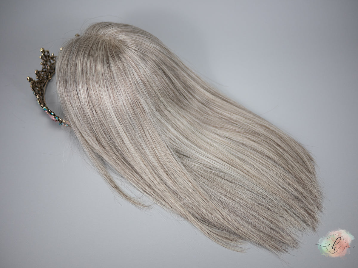 FINAL SALE “STERLING&quot; Premium Wig: Lace Top, Sz. S, 17&quot;, LONG LOB