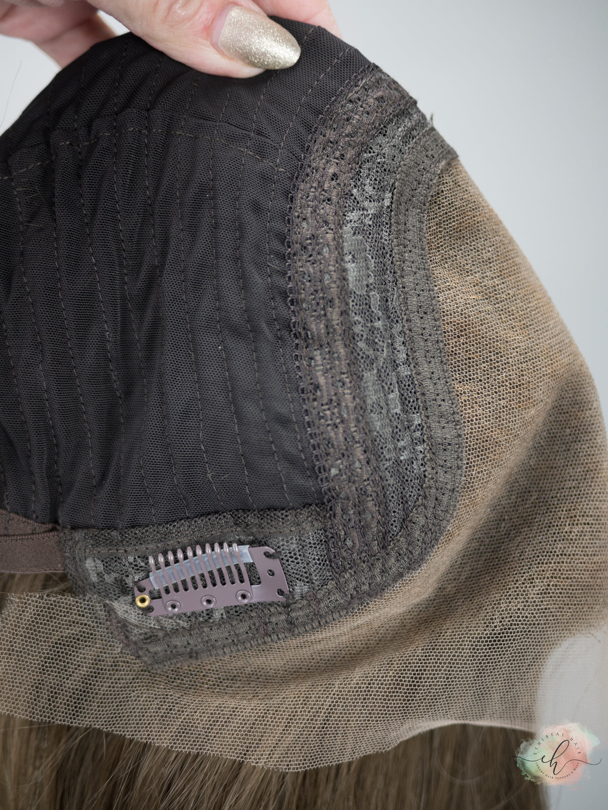 “TAYE&quot; Premium Wig: Lace Top, Sz. M/L, 25&quot;