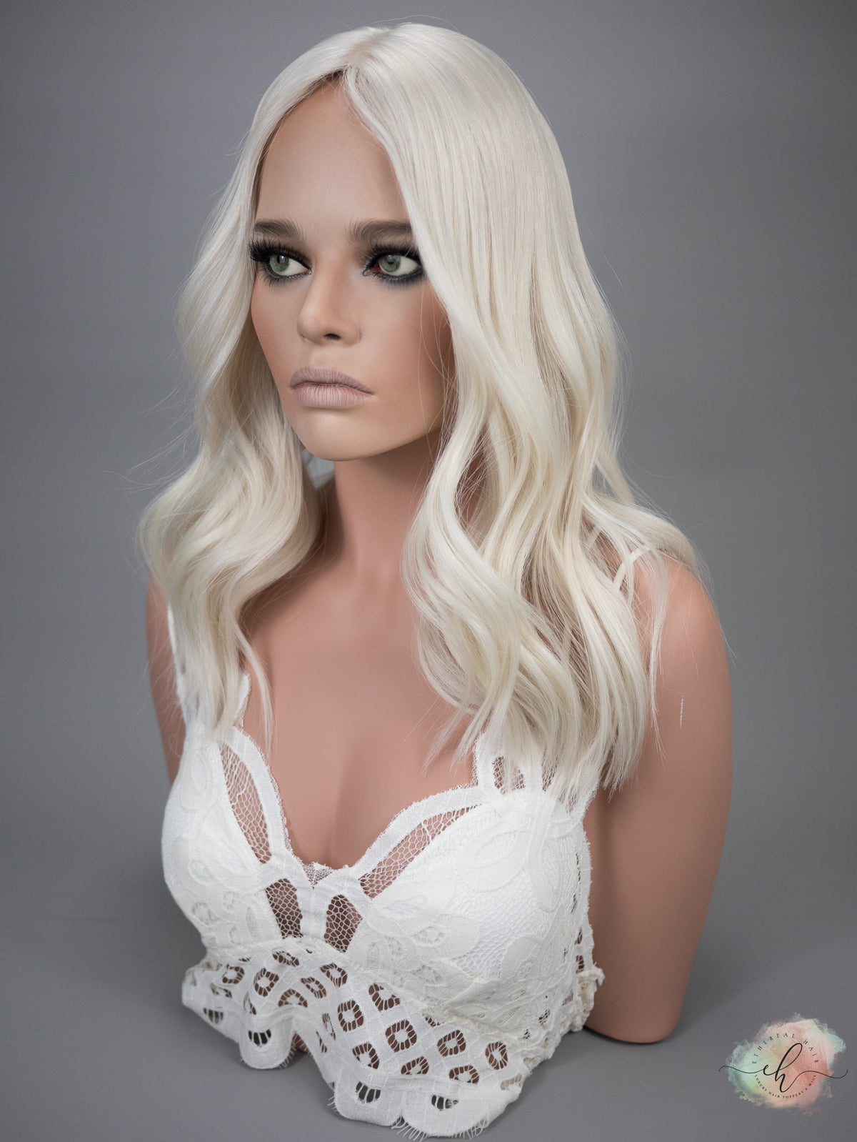 “SNOW&quot; Premium Topper: Silk Top, 8x8, 18&quot;