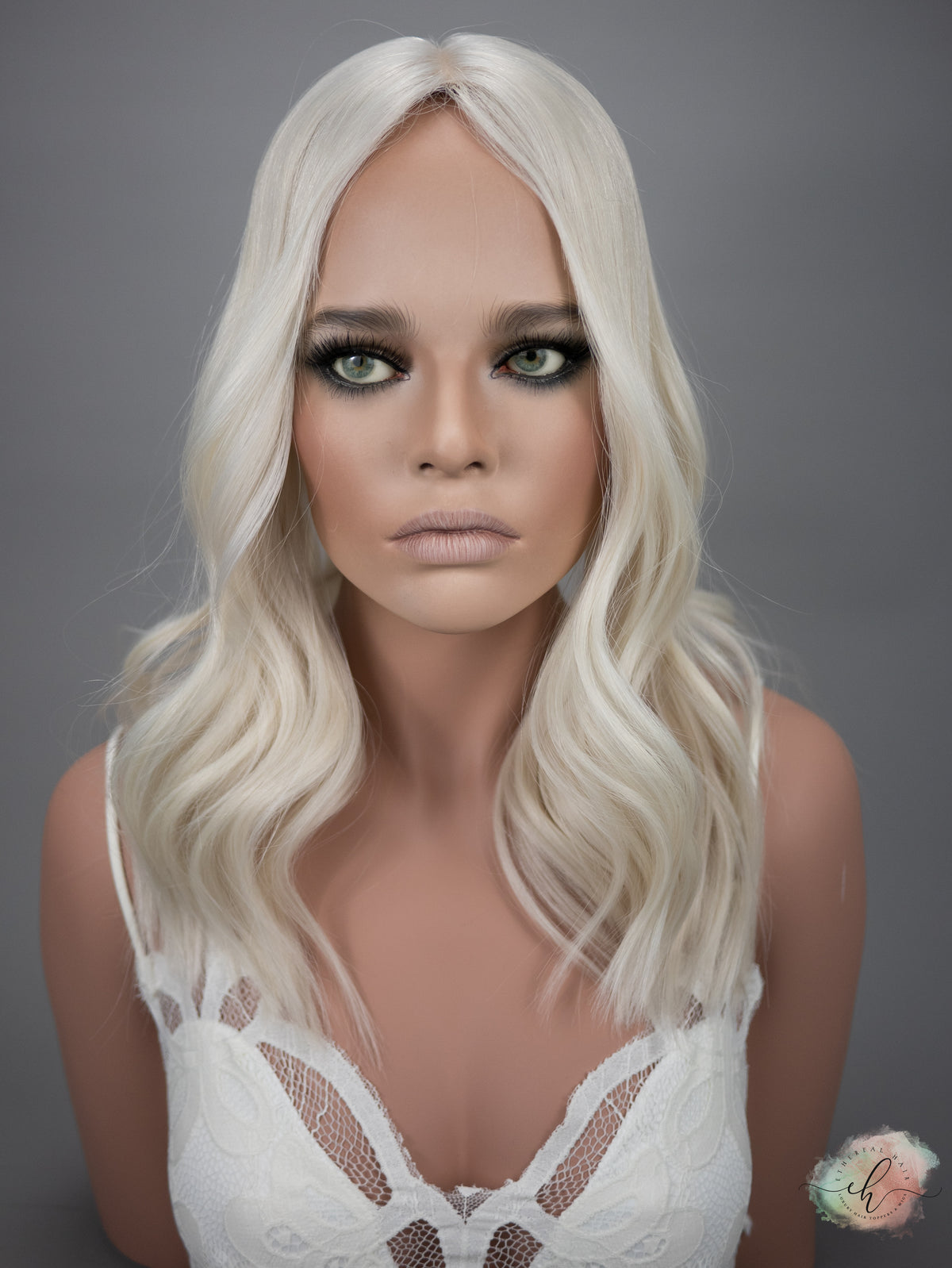 “SNOW&quot; Premium Topper: Silk Top, 8x8, 18&quot;