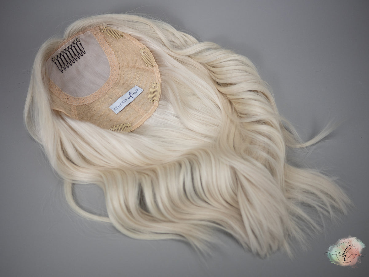 “SNOW&quot; Premium Topper: Silk Top, 8x8, 18&quot;