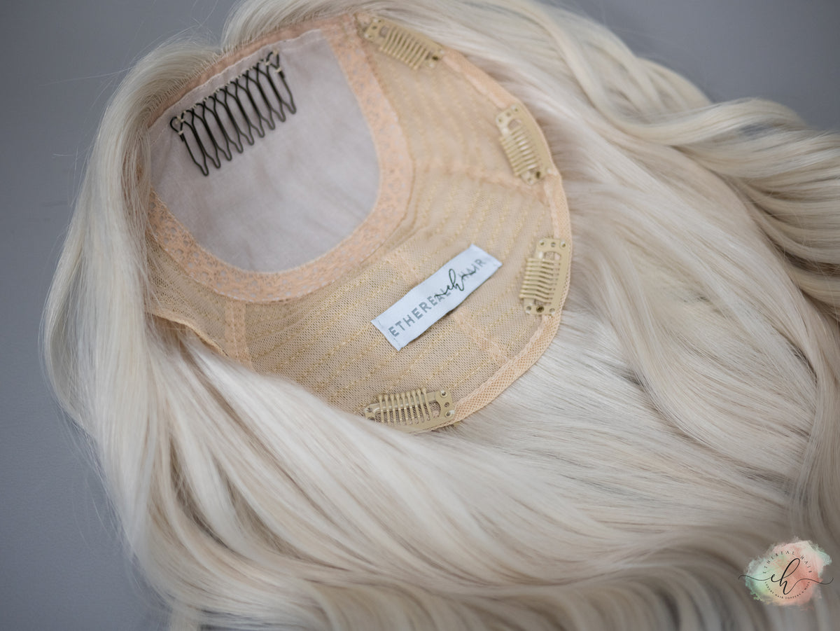 “SNOW&quot; Premium Topper: Silk Top, 8x8, 18&quot;