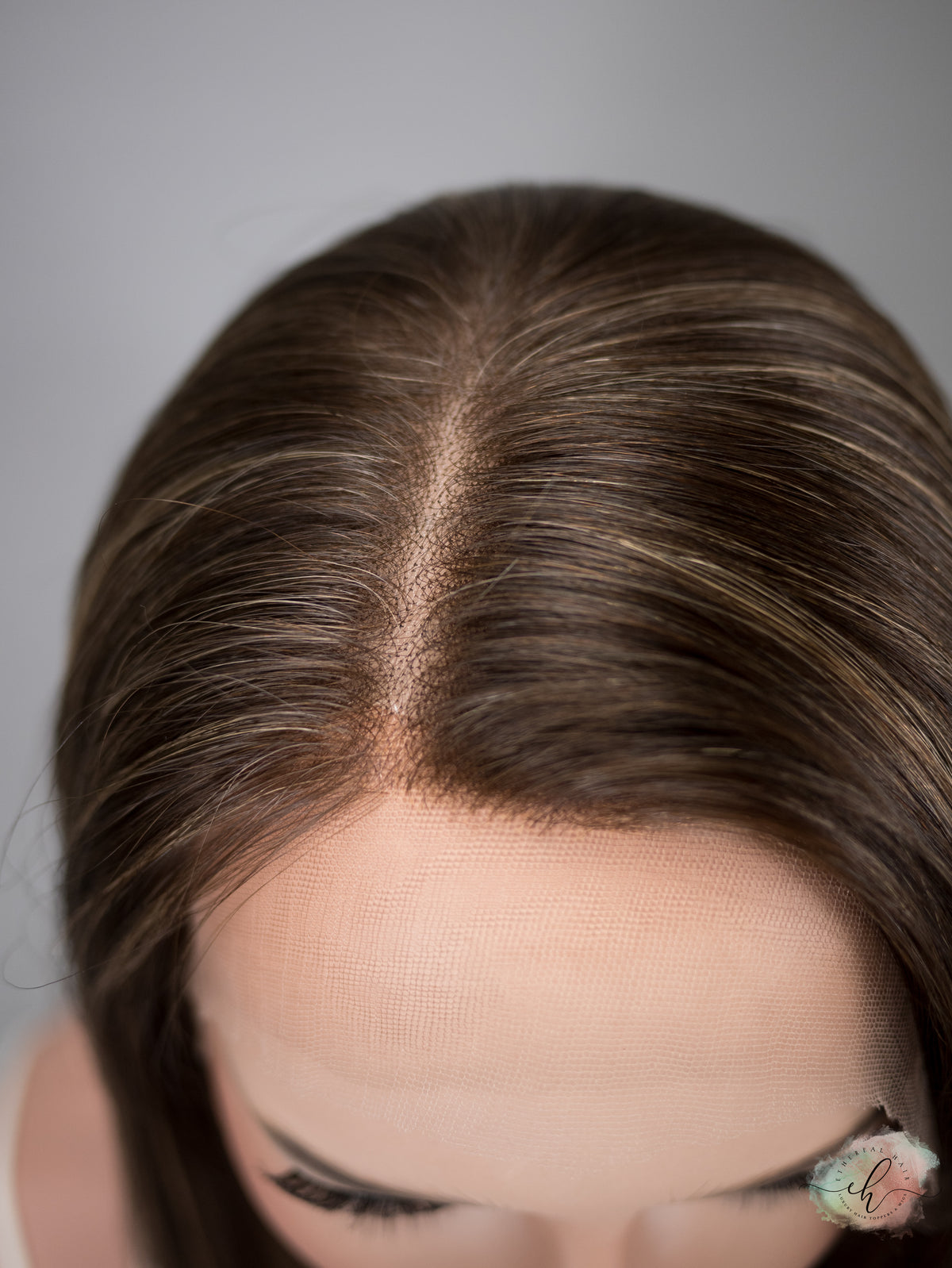 FINAL SALE “JACKIE&quot; Premium Wig: Lace Top, Sz. S/M, 15-16&quot;, ANGLED BOB