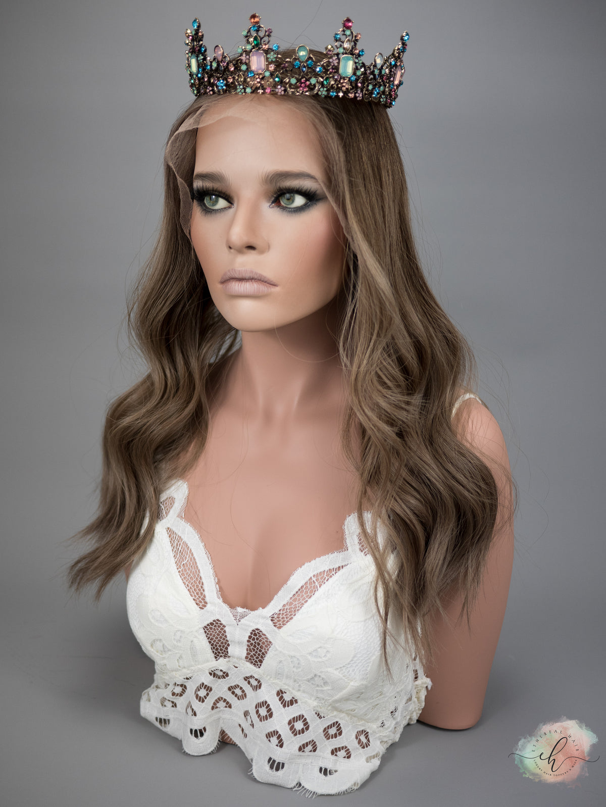 “GLAM GIRL&quot; Premium Topper: Topper Hybrid, Lace Top, 10x10, 21-22&quot;