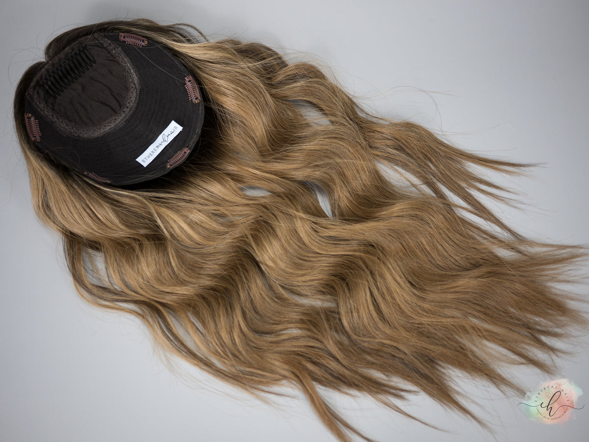 “HAYDEN&quot; Premium Topper: Silk Top, 9x9, 24-25&quot;