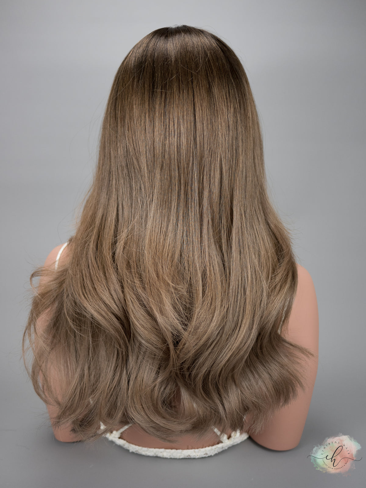 “BLOOMING BABE&quot; Exquisite Wig: Lace Top, Sz. S/M, 21-22&quot;