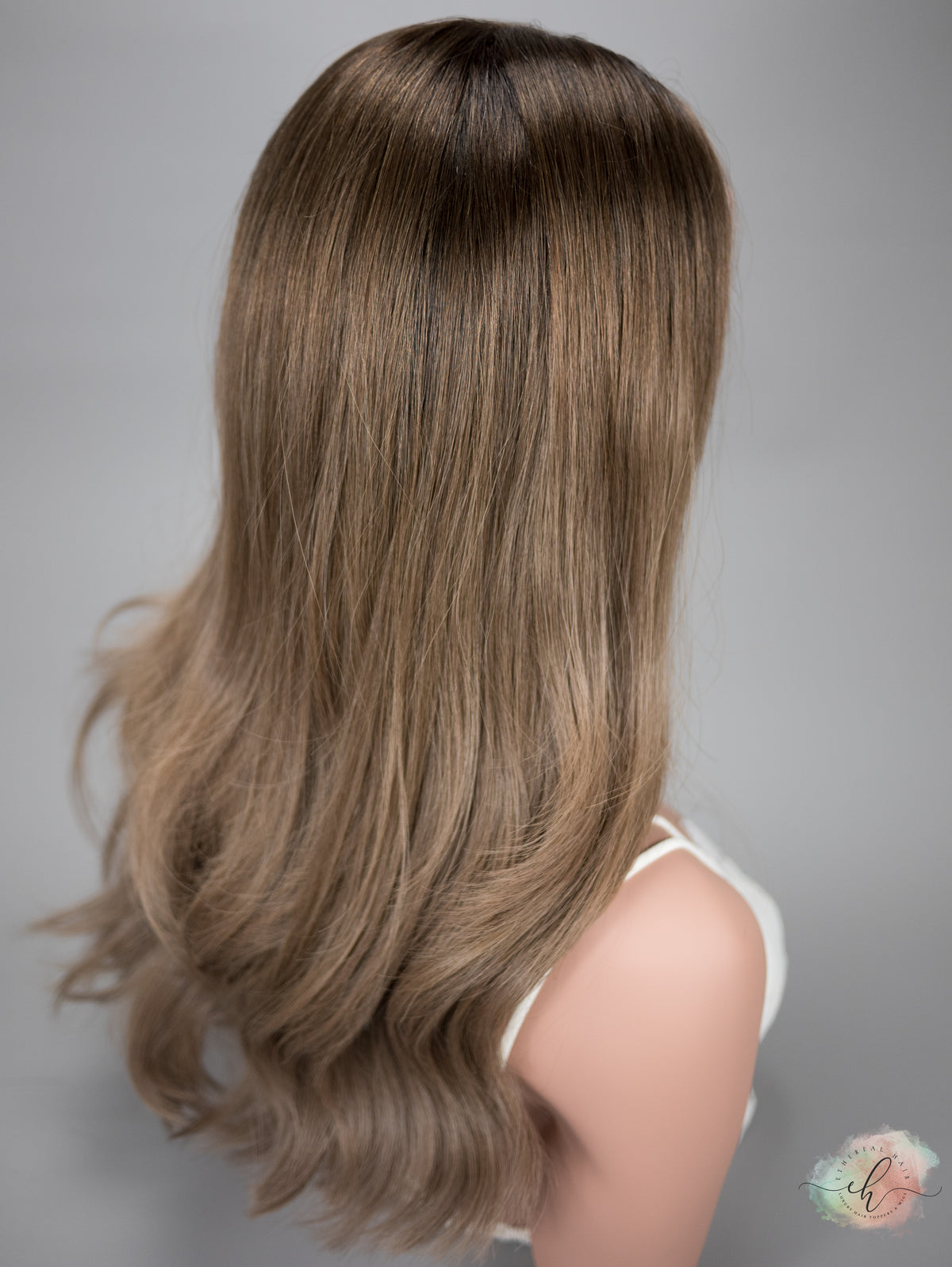 “BLOOMING BABE&quot; Exquisite Wig: Lace Top, Sz. S/M, 21-22&quot;